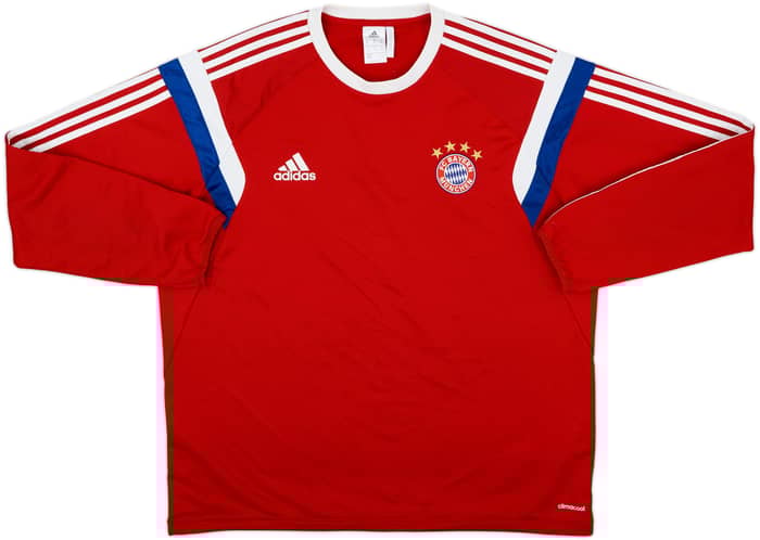 2014-15 Bayern Munich adidas Sweat Top - 8/10 - (XL)