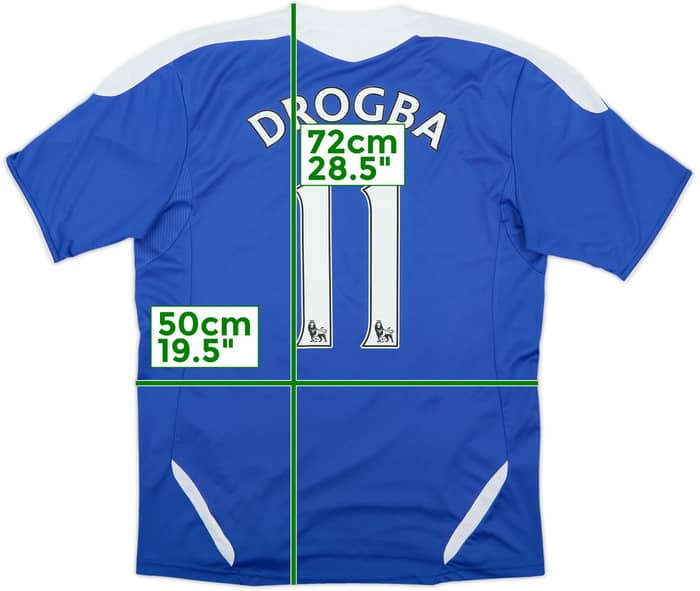 2011-12 Chelsea Home Shirt Drogba #11 - 6/10 - (M)