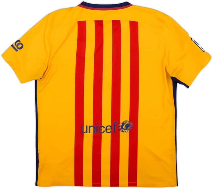 2015-16 Barcelona Away Shirt - 4/10 - (L)