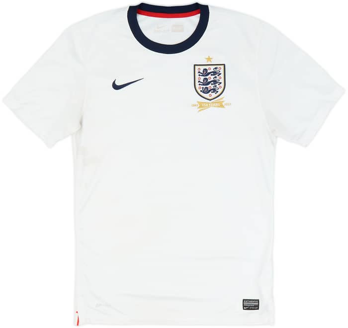 2013 England 150th Anniversary Home Shirt - 5/10 - (S)