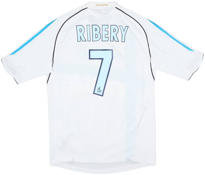 2005-06 Olympique Marseille Home Shirt Ribery #7 - 8/10 - (S)