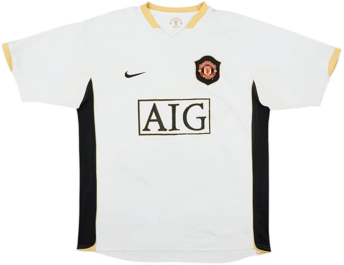 2006-08 Manchester Unido Camiseta de Visitante Ronaldo #7 - 5/10 - (L)