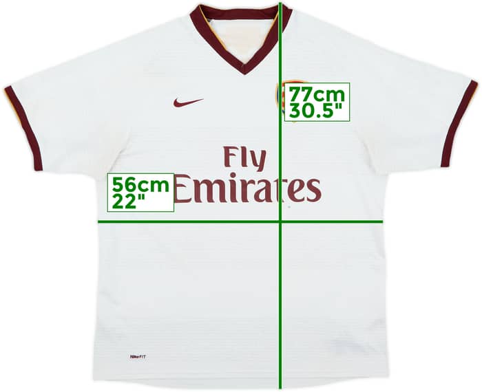 2007-08 Arsenal Away Shirt - 5/10 - (L)