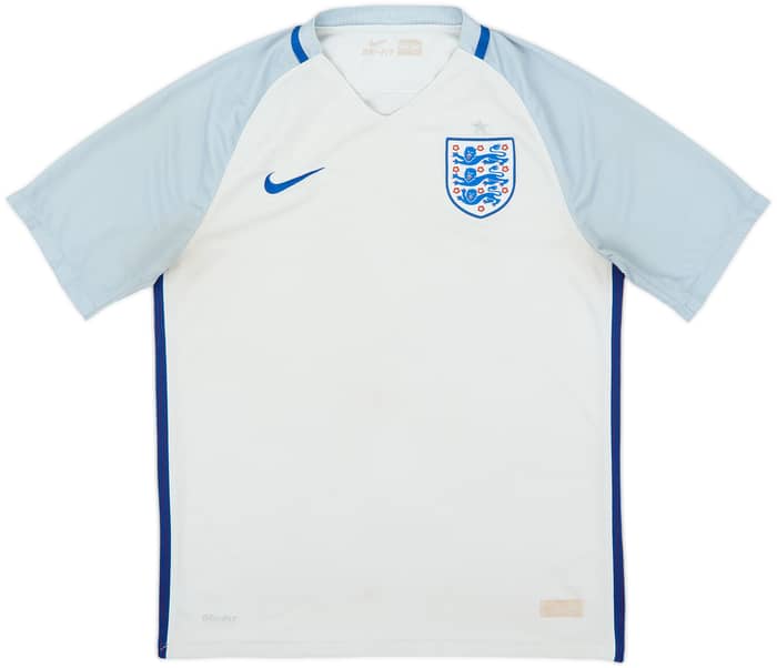 2016-17 England Home Shirt - 4/10 - (M)