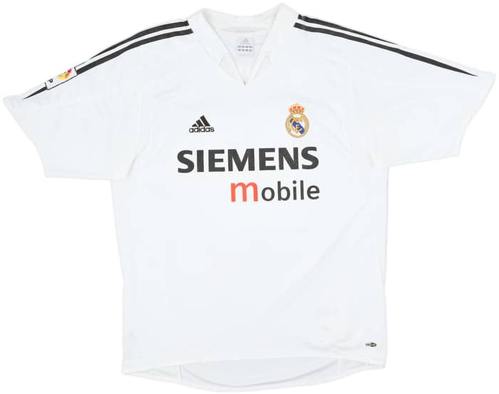 2004-05 Real Madrid Home Shirt Beckham #23 - 6/10 - (L)