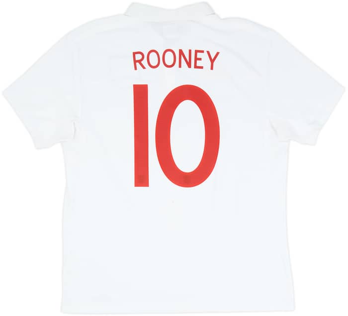 2009-10 England Home Shirt Rooney #10 - 5/10 - (L)