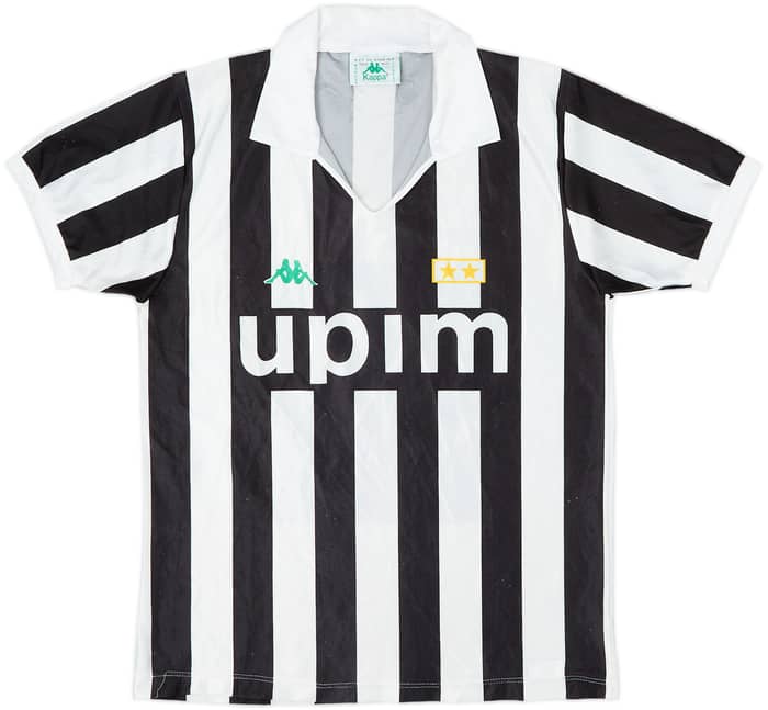1991-92 Juventus Home Shirt - 8/10 - (M)
