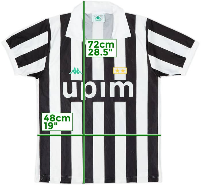 1991-92 Juventus Home Shirt - 8/10 - (M)