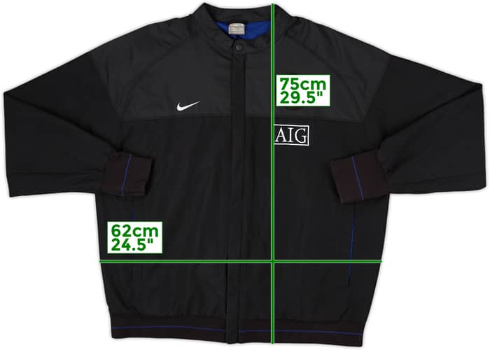 2008-09 Manchester United Nike Track Jacket - 9/10 - (XL)
