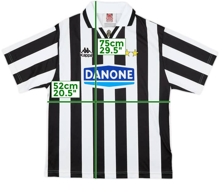 1994-95 Juventus Basic Home Shirt - 8/10 - (M)