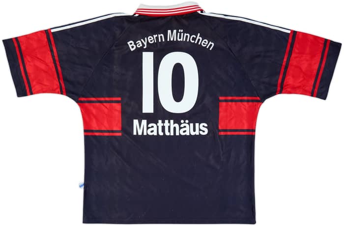 1997-99 Bayern Munich Home Shirt Matthaus #10 - 6/10 - (XL)