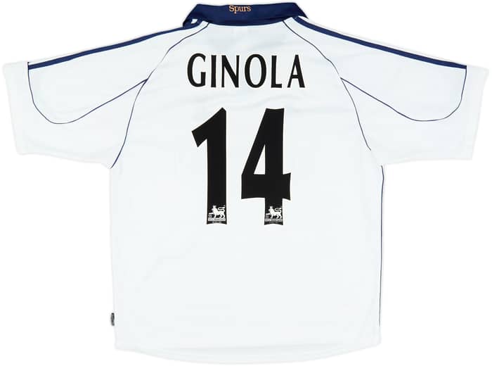 1999-01 Tottenham Home Shirt Ginola #14 - 8/10 - (L)