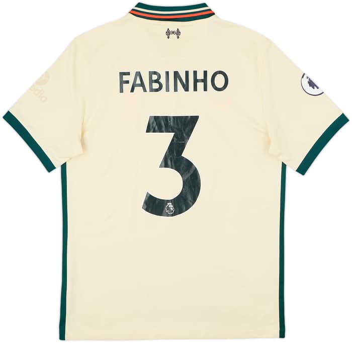 2021-22 Liverpool Away Shirt Fabinho #3 - 4/10 - (M)