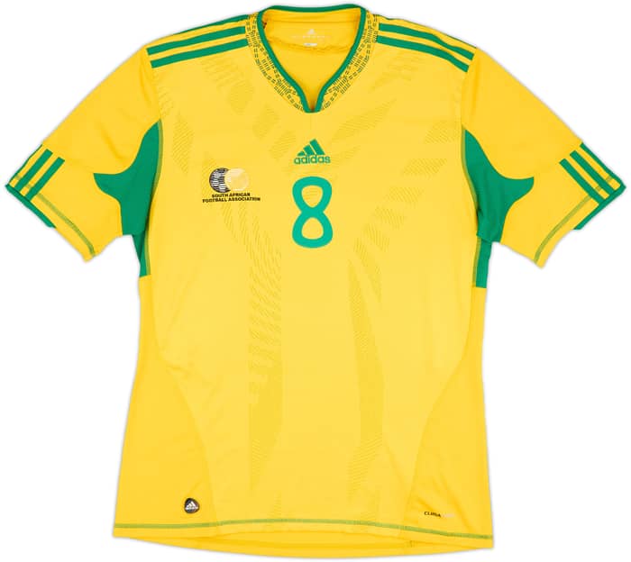 2009-11 South Africa Home Shirt Tshabalala #8 - 8/10 - (M)