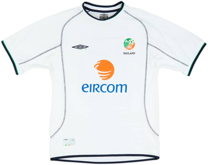 2002-03 Ireland Umbro Training Shirt R.Keane #10 - 7/10 - (M)