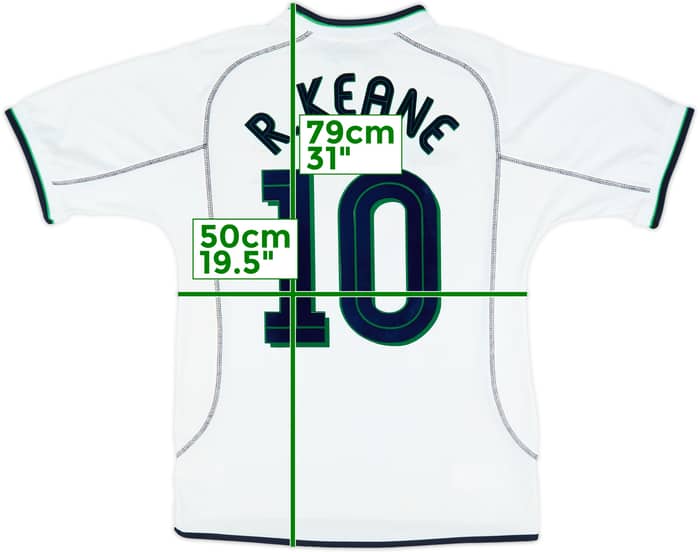 2002-03 Ireland Umbro Training Shirt R.Keane #10 - 7/10 - (M)
