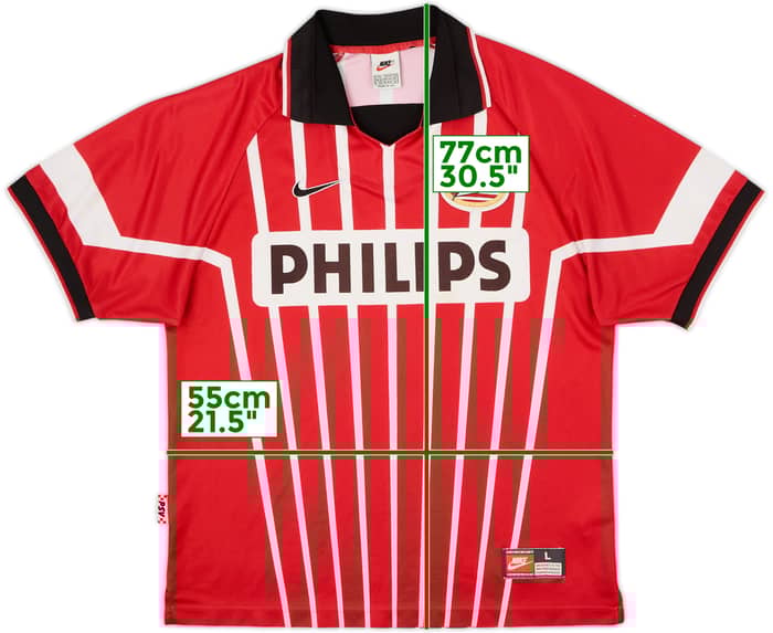 1997-98 PSV Home Shirt - 9/10 - (L)