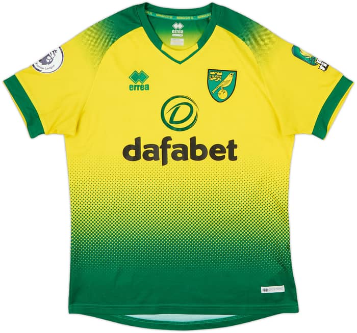 2019-20 Norwich Home Shirt Pukki #22 - 5/10 - (M)