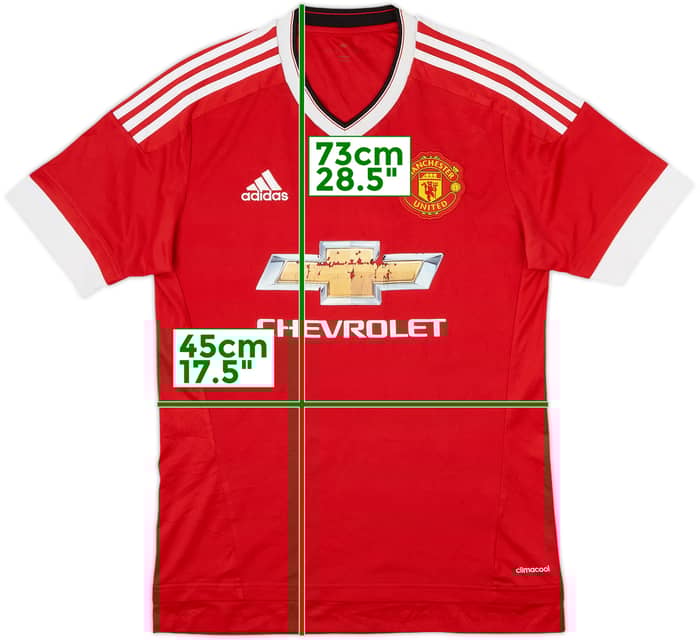 2015-16 Manchester United Home Shirt - 5/10 - (S)
