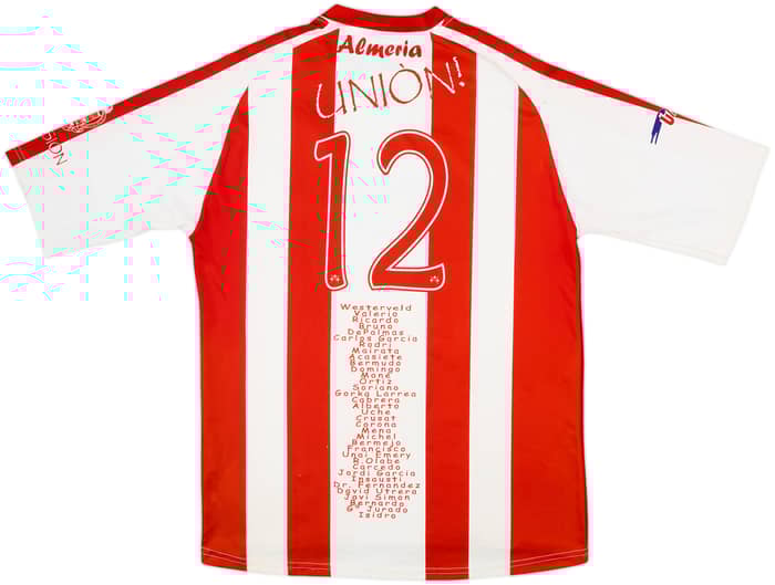 2006-07 Almeria Special Edition '1a Division' Home Shirt #12 - 6/10 - (L)