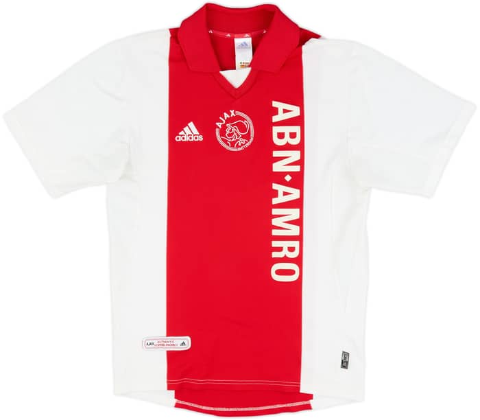 2001-02 Ajax Home Shirt Zlatan #9 - 9/10 - (S)