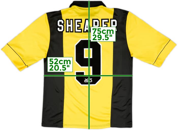 1993-95 Blackburn Third Shirt Shearer #9 - 8/10 - (L)