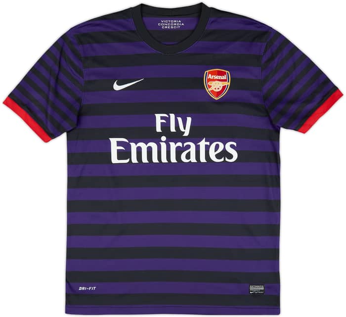 2012-13 Arsenal Away Shirt Arteta #8 - 8/10 - (M)