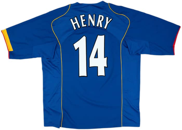 2004-06 Arsenal Away Shirt Henry #14 - 8/10 - (XL)