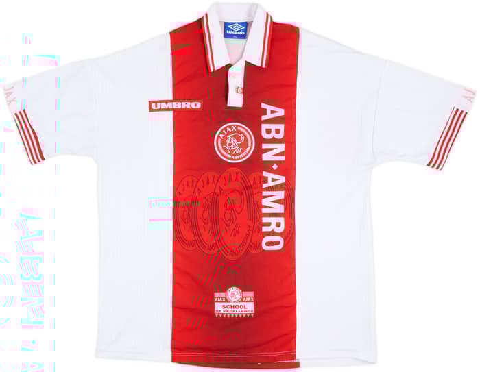 Camiseta de local del Ajax 1997-98 F.De Boer #4 - 9/10 - (XXL)