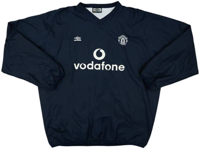 2000-01 Manchester United Umbro Drill Top - 6/10 - (XL)