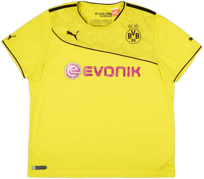 2013-14 Borussia Dortmund Winter Home Shirt - 6/10 - (3XL)