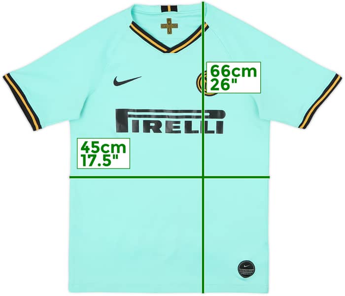 2019-20 Inter Milan Away Shirt - 6/10 - (XL.Boys)