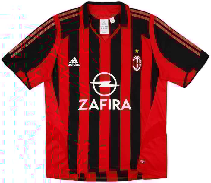 2005-06 AC Milan Home Shirt Gilardino #11 - 6/10 - (M)