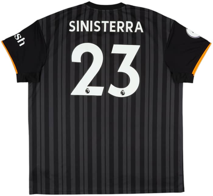 Camiseta de la tercera equipación del Leeds 2022-23 Sinisterra #23 - 9/10 - (XXL)