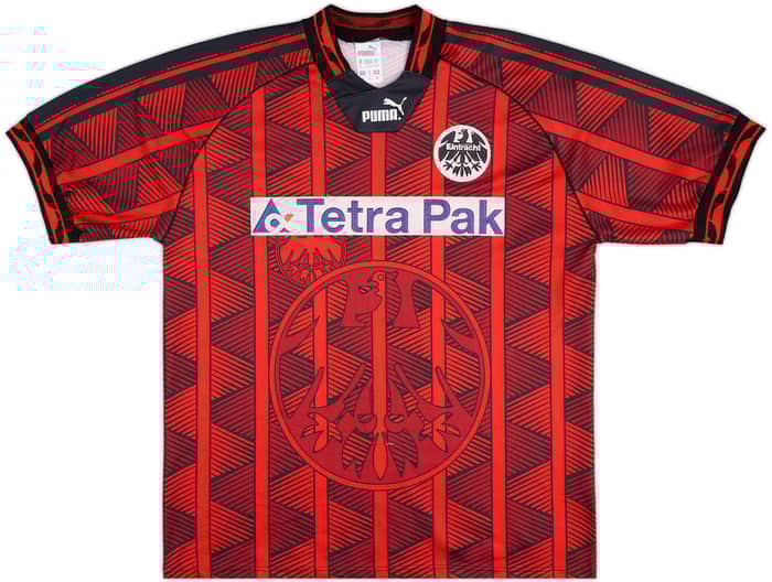 1995-96 Eintracht Frankfurt Home Shirt Okocha #10 - 8/10 - (XL)