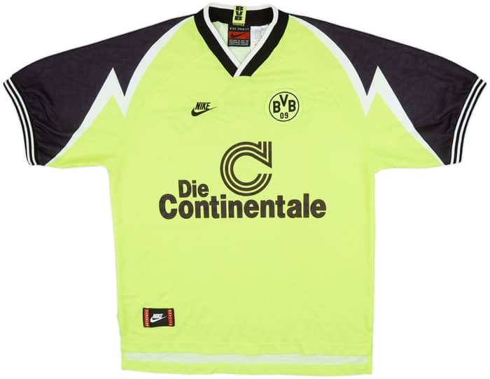 1995-96 Borussia Dortmund Home Shirt - 8/10 - (XL)