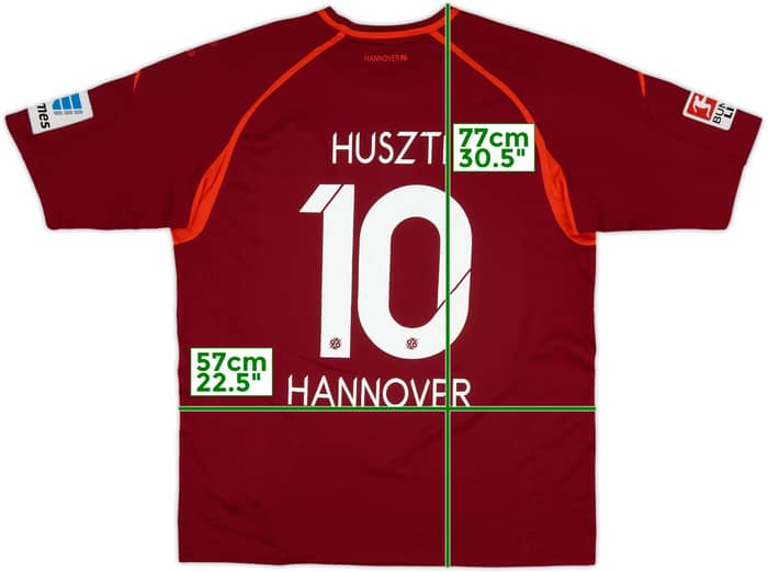 2013-14 Hannover 96 Home Shirt Huszti #10 - 7/10 - (XL)