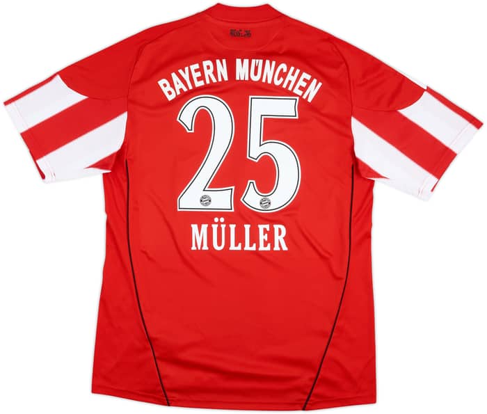 Camiseta de local del Bayern Munich 2010-11 Muller #25 - 7/10 - (L)