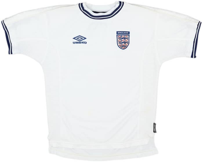 1999-01 England Home Shirt - 6/10 - (L.Boys)