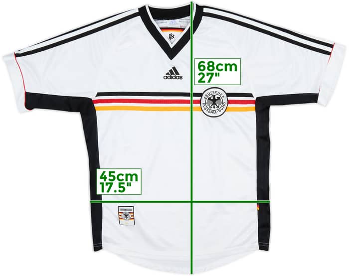 1998-00 Germany Home Shirt - 8/10 - (XL.Boys)