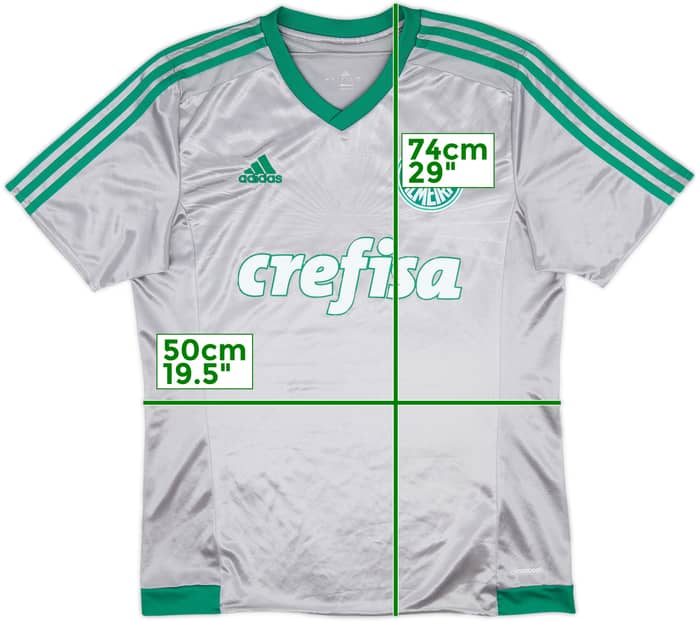 2015-16 Palmeiras Third Shirt - 7/10 - (L)