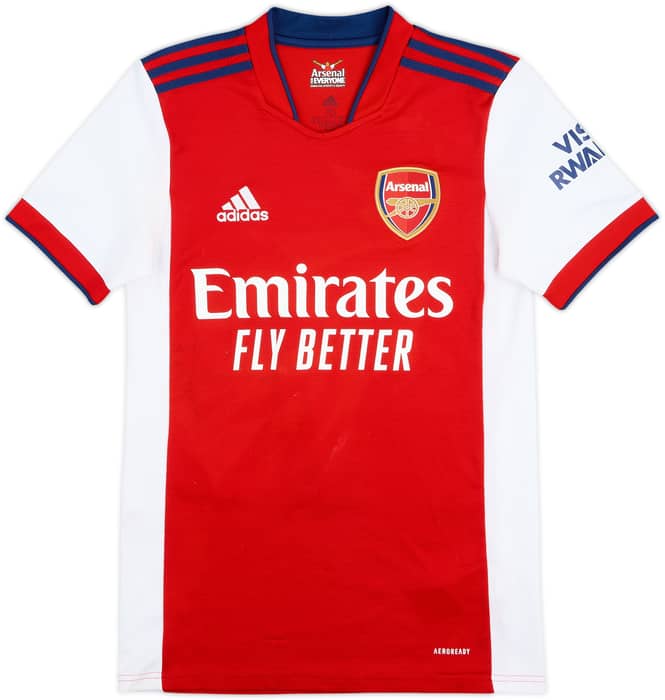 Camiseta de local del Arsenal 2021-22 Saka #7 - 7/10 - (XS)