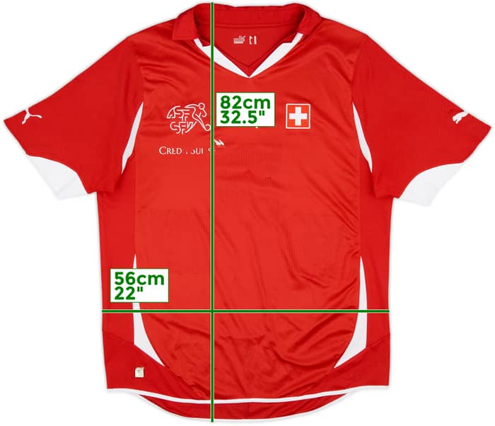 2010-11 Switzerland Home Shirt - 5/10 - (XL)