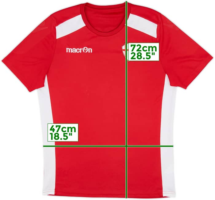 2016-17 Padova Macron Training Shirt - 5/10 - (L)