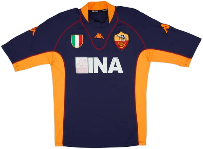 2001-02 Roma Third Shirt - 5/10 - (XL)