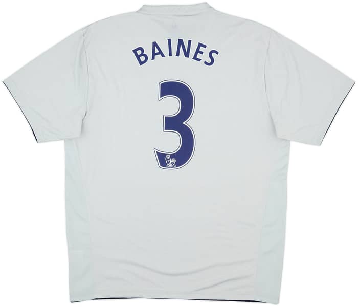 2011-12 Everton Third Shirt Baines #3 - 10/10 - (L)