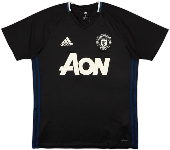 2016-17 Manchester United adizero Training Shirt - 7/10 - (M)