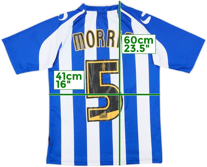 2014-15 Sheffield Wednesday Home Shirt Morris #5 - 6/10 - (M.Boys)