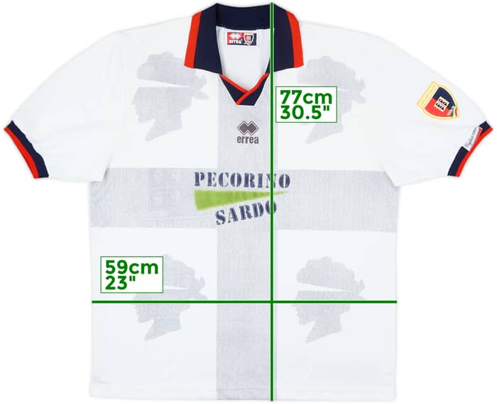 1995-96 Cagliari Away Shirt - 6/10 - (XL)