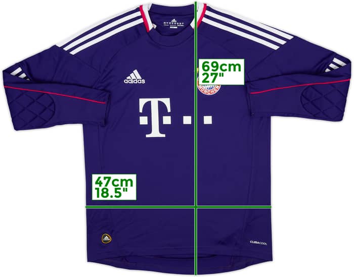 2010-11 Bayern Munich GK Shirt - 8/10 - (L.Boys)
